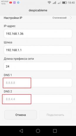 Come configurare DNS-server su Android