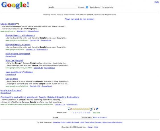 ricerca google