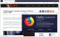 Mozilla ha rilasciato una versione beta del browser ad alta velocità Firefox Quantum