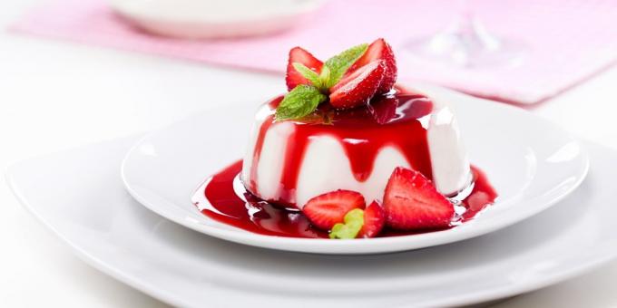 Classic panna cotta: ricetta