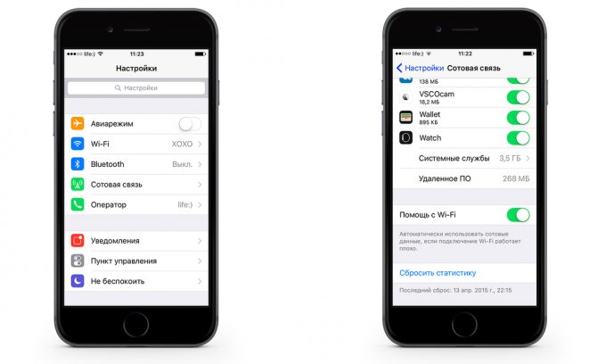Come risparmiare sul cellulare traffico dati iPhone con iOS 9. Disattivare Wi-Fi Assist