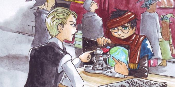 Harry Potter e le modalità di pensiero razionale: Illustrazione di libri