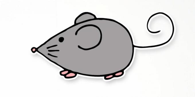 Come disegnare un semplice mouse 