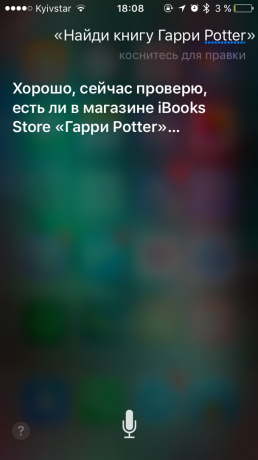 comando di Siri: Cerca libri