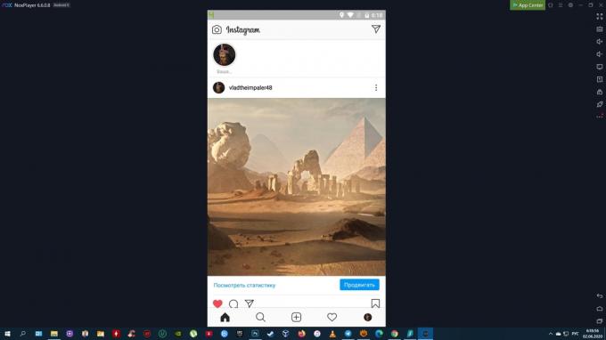 Come pubblicare un post su Instagram da un computer: installa un emulatore