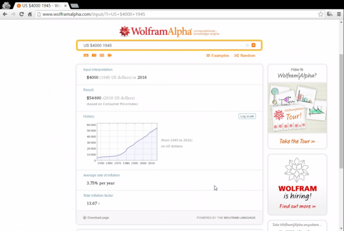 9 trucchi con Wolfram Alpha, che faciliterà la vostra vita