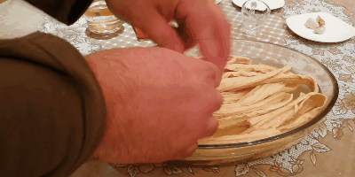 Asparagi in preparazione coreano ingrediente principale