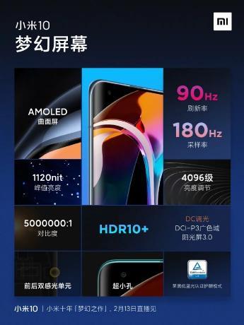 caratteristiche Xiaomi Mi 10