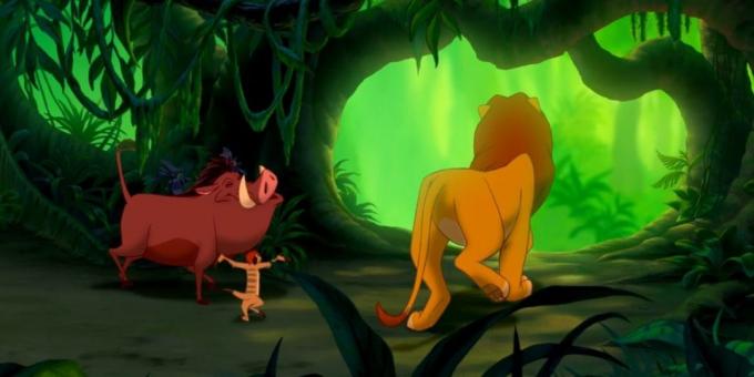 Cartoon "Il Re Leone": gli animali raffigurati realisticamente
