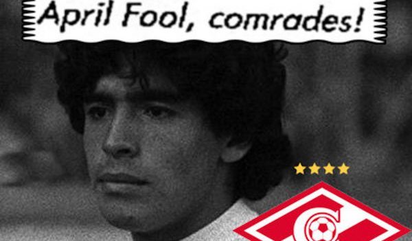 Scherzi di aprile 1: acquisto di Maradona