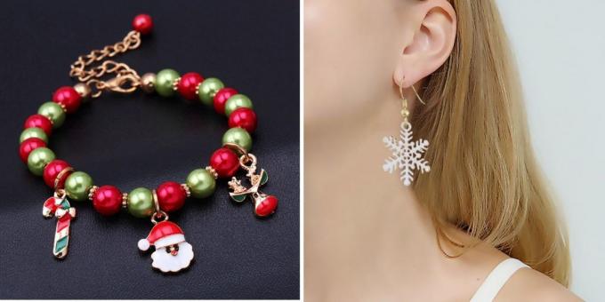 Prodotti con AliExpress per creare un'atmosfera di Capodanno: gioielli, bracciali, orecchini