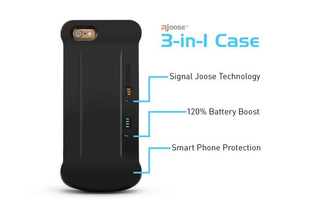 mJoose Case-batteria amplificato segnale cellulare