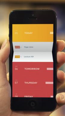 Peek Calendario - un calendario semplice per iOS con caratteristiche molto interessanti