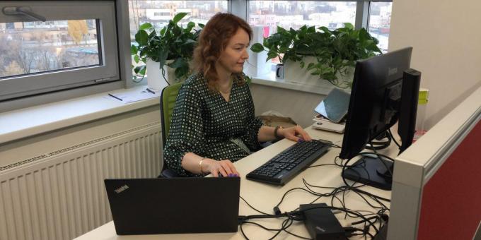 Workplace Nina Osovitskoy, esperto Headhunter HR-branding