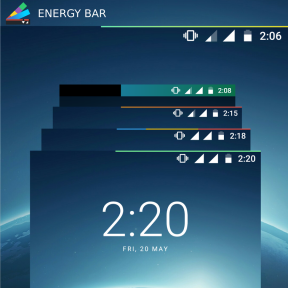Energy Bar per Android contribuirà a rendere l'indicatore della batteria più visibile