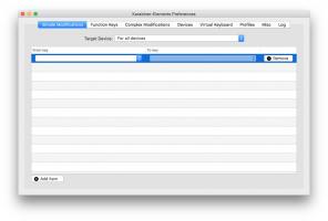 Moschettone-Elements - MacOS tastiera mapper