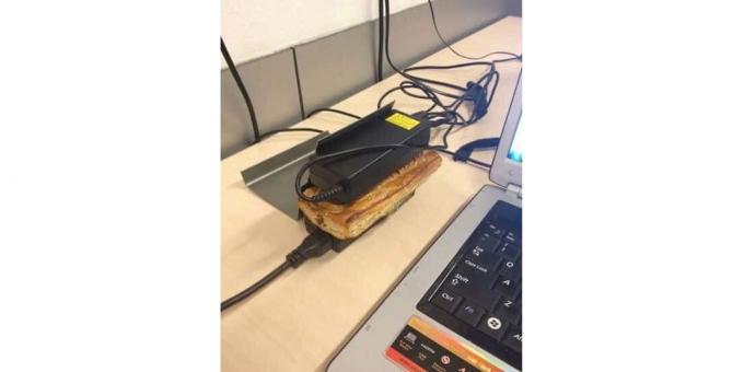 divertente l'hacking di vita: il riscaldamento un panino