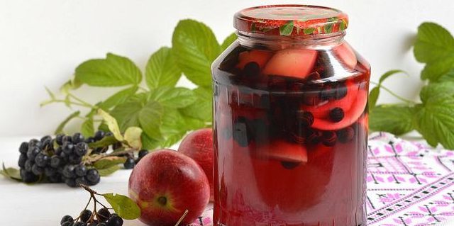 ricette aronia: Composta di Aronia e mele per l'inverno