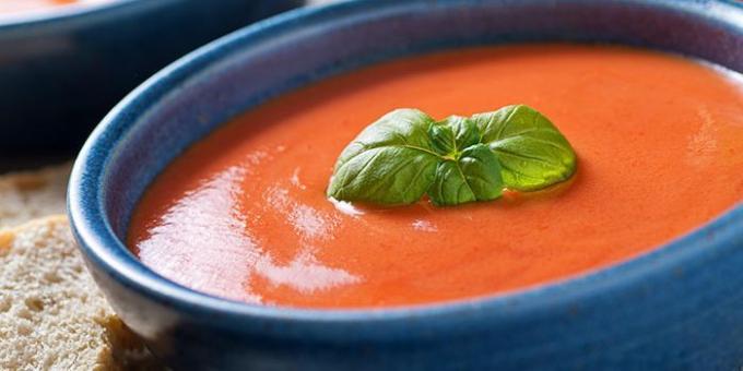 Ricette creme: zuppa di pomodoro crema
