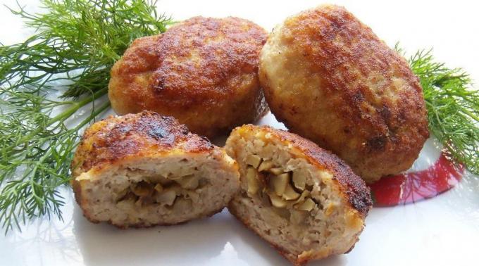 Come cucinare polpette di carne con funghi