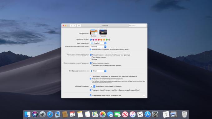 Nascondere la barra dei menu su Mac