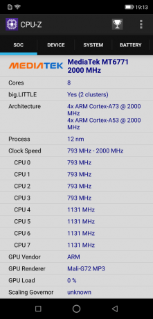 Ulefone Armatura 6: CPU-Z