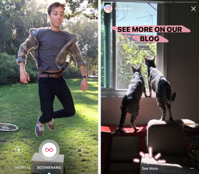 Aggiornamento Instagram: la modalità "Boomerang"