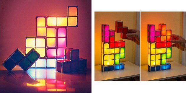 lampada Tetris