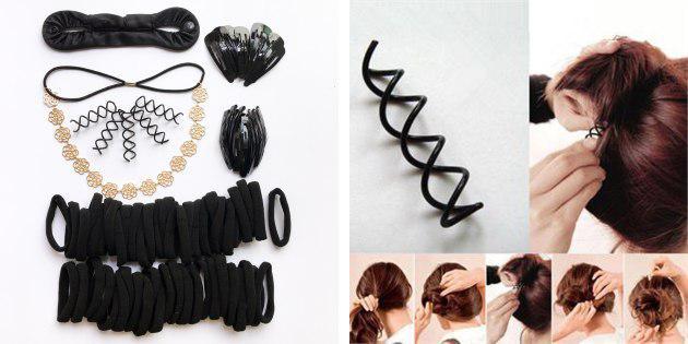 Set di accessori per capelli