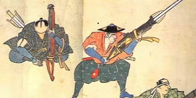 Le armi da fuoco sono inaccettabili per un samurai