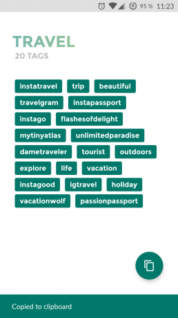 Ingrandisci per Instagram: una categoria di hashtags