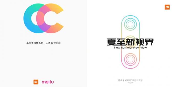 Xiaomi e Meitu run CC - nuova marca di gioventù per gli smartphone