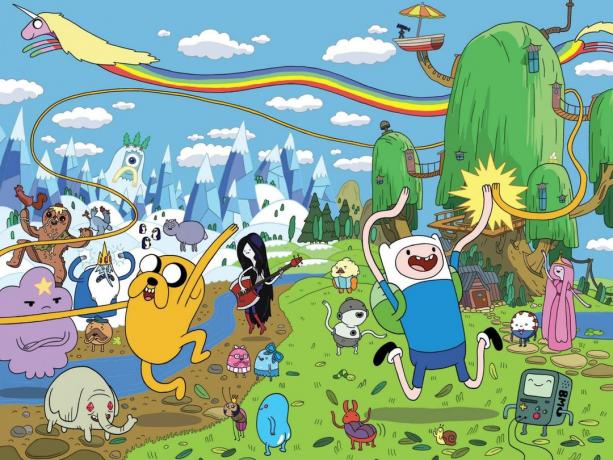 Adventure Time psichedelica