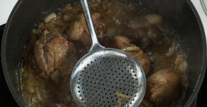 Come cucinare pilaf: arrosti di carne e cipolle