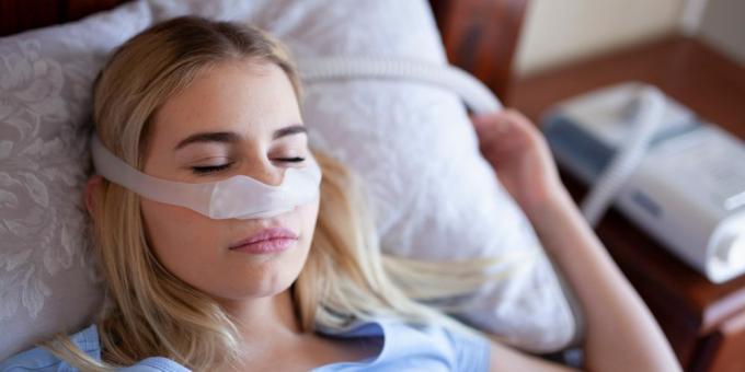 CPAP per il trattamento dell'apnea notturna