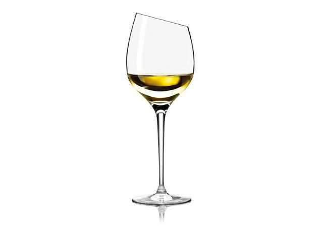 Un bicchiere di vino bianco Sauvignon Blanc