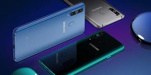 Samsung ha introdotto il Galaxy frameless A8s con un buco nel display