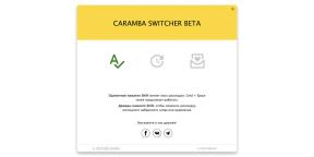 Caramba Switcher interruttore di layout è venuto su MacOS