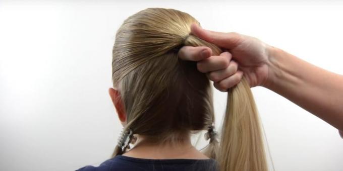 Nuove acconciature per le ragazze: dividere i capelli