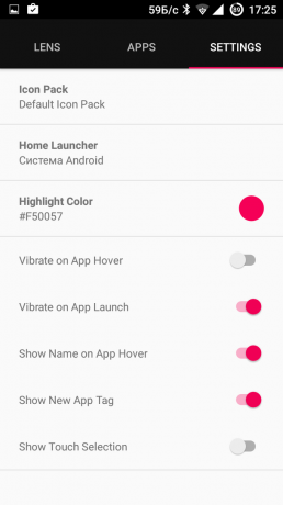 Launcher per Android Lens Launcher 