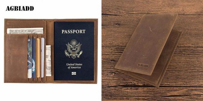 copertina del passaporto