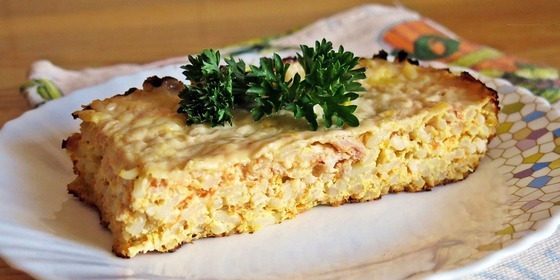 Ricette: Casseruola con carne macinata, riso e carote