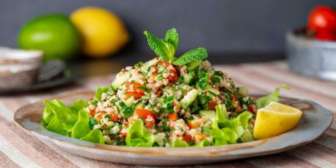 Insalata Tabbouleh alla quinoa