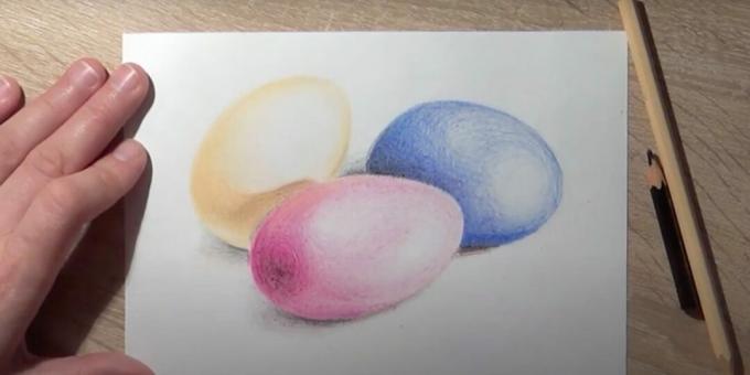 Disegni di Pasqua: uova di Pasqua