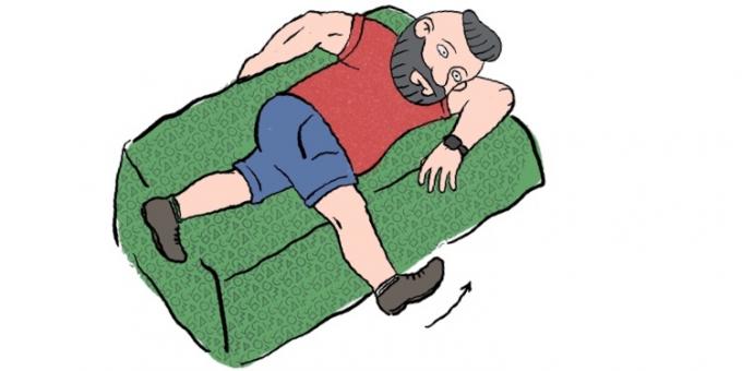 Come sbarazzarsi del dolore muscolare: il rilassamento vita sdraiato