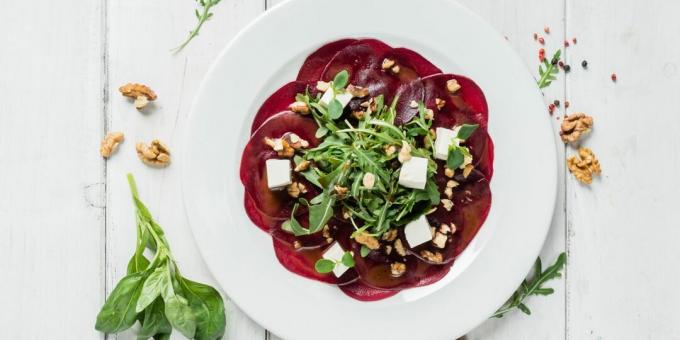 Carpaccio di barbabietole