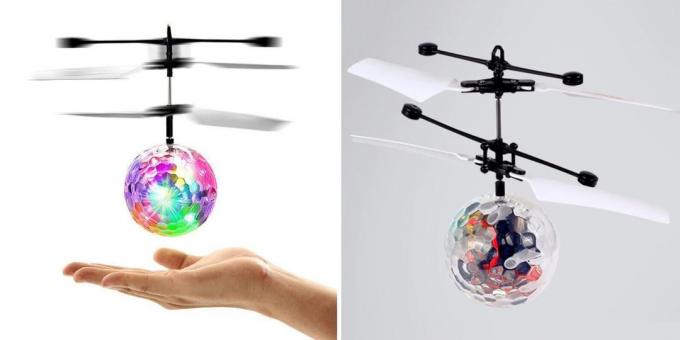 quello di dare al bambino: Glowing elicottero drone
