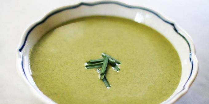 Ricette zuppe crema: Crema con spinaci