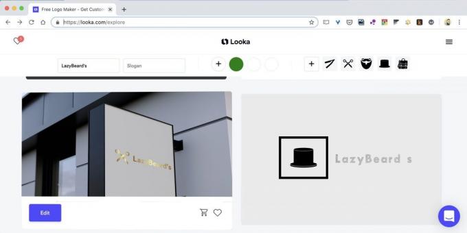 Come creare un logo online sul sito del Looka