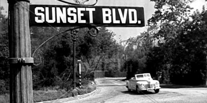 titoli di film, cambiano il significato della traduzione: Sunset Blvd - «Sunset Boulevard»